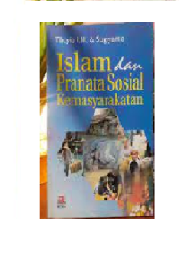 ISLAM PRANATA SOSIAL KEMASYARAKATAN