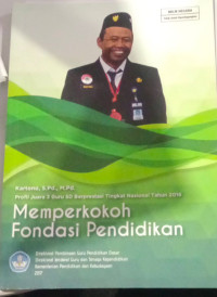 Memperkokoh Fondasi Pendidikan